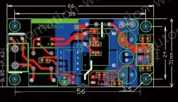 Small, safe isolated, regulated power supply switching power supply module 5V 1A Horizontal pins