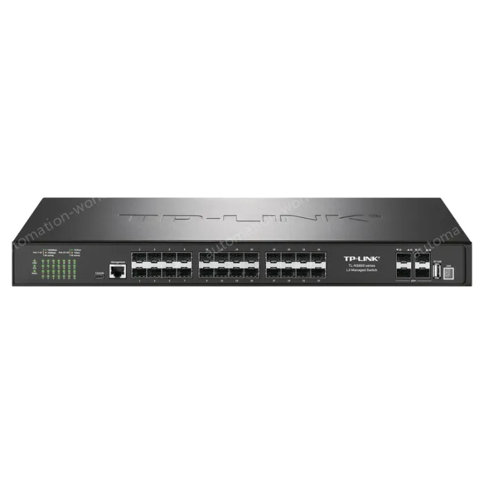 24 port 10 Gigabit uplink stacked Layer 3 NMS switches
