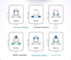 L01 national standard plug one to two
