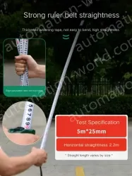 Class 1 accuracy - 2 m - ruler width 13mm-91311B