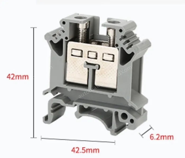 UK 16B Terminal Blocks Pure Copper Terminal Strip Terminal Connector Combo Terminal Block