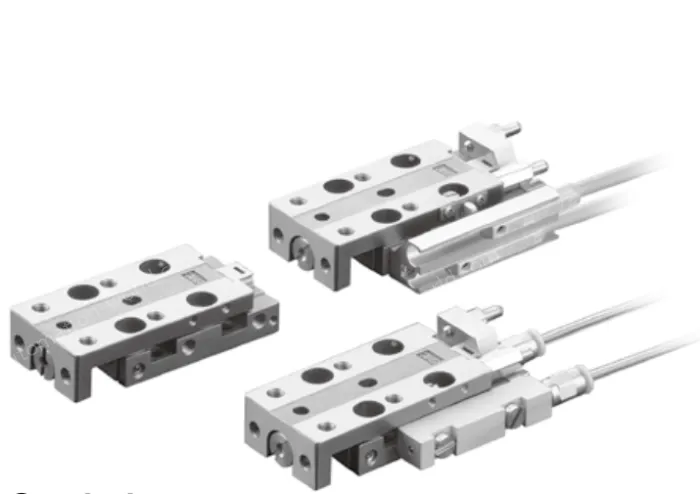 Air Slide Table MXJ Series Double acting Φ4，Φ6，Φ8