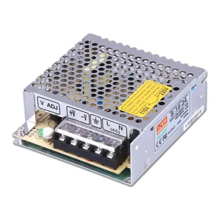 AC to DC regulated industrial monitoring switching power supply S-75-5