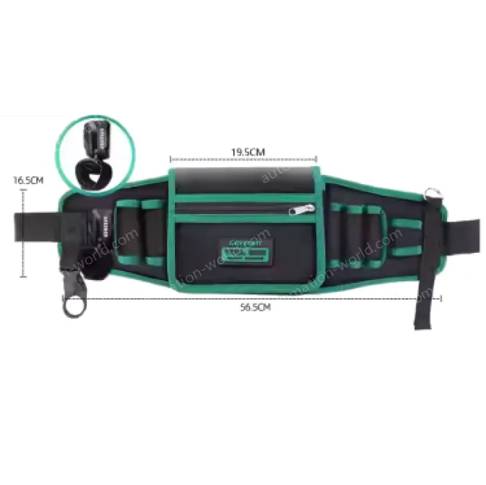 Tool waist bag hand drill + mobile phone + hanging buckle + strap