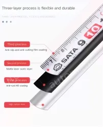 Class 1 accuracy - 2 m - ruler width 13mm-91311B